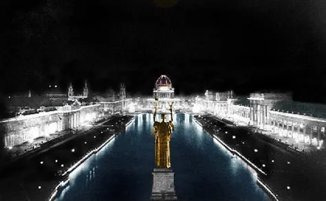 1893 Chicago Fuarı gece görüntüsü